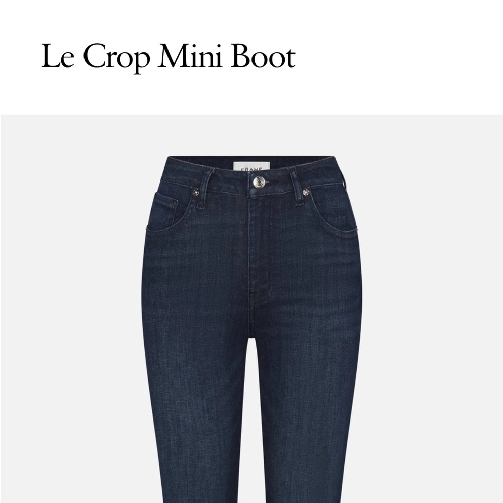 Frame Le Crop Mini Boot / Size 29